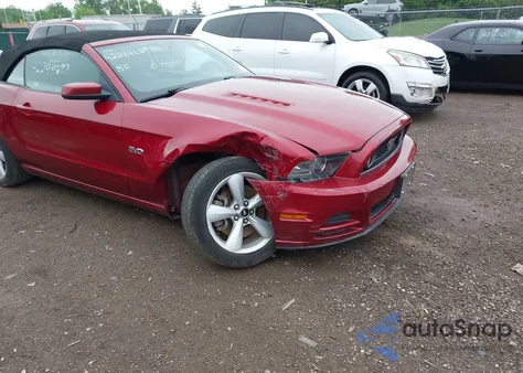 2014 Ford Mustang Gt Premium from USA, damaged, VIN 1ZVBP8FF3E5209609